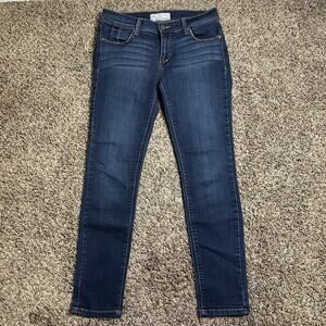 Free People Jeans Womens 27 High Rise Skinny Dark Wash Jeggings Stretch Size 27